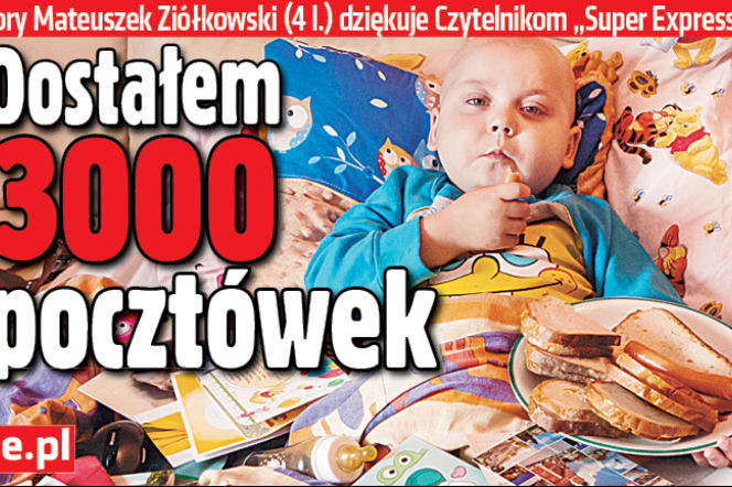 Dostałem 3000 pocztówek