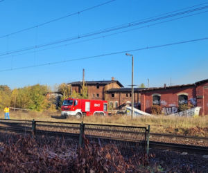 Pożar w Katowicach