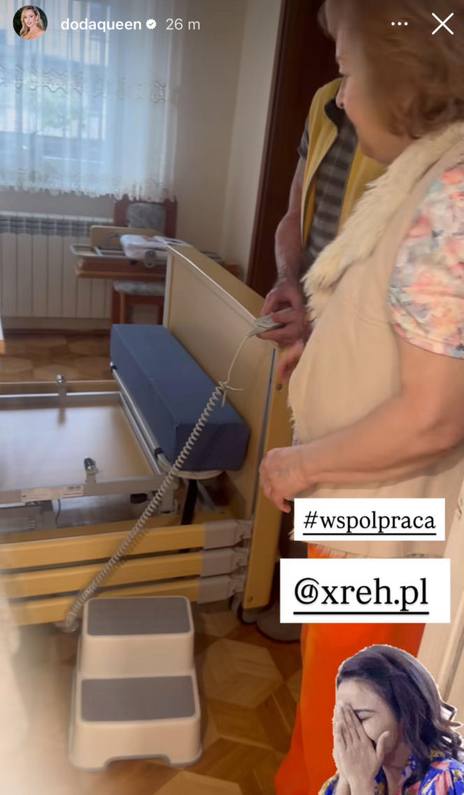 Doda urządziła rodzicom pokój na starość