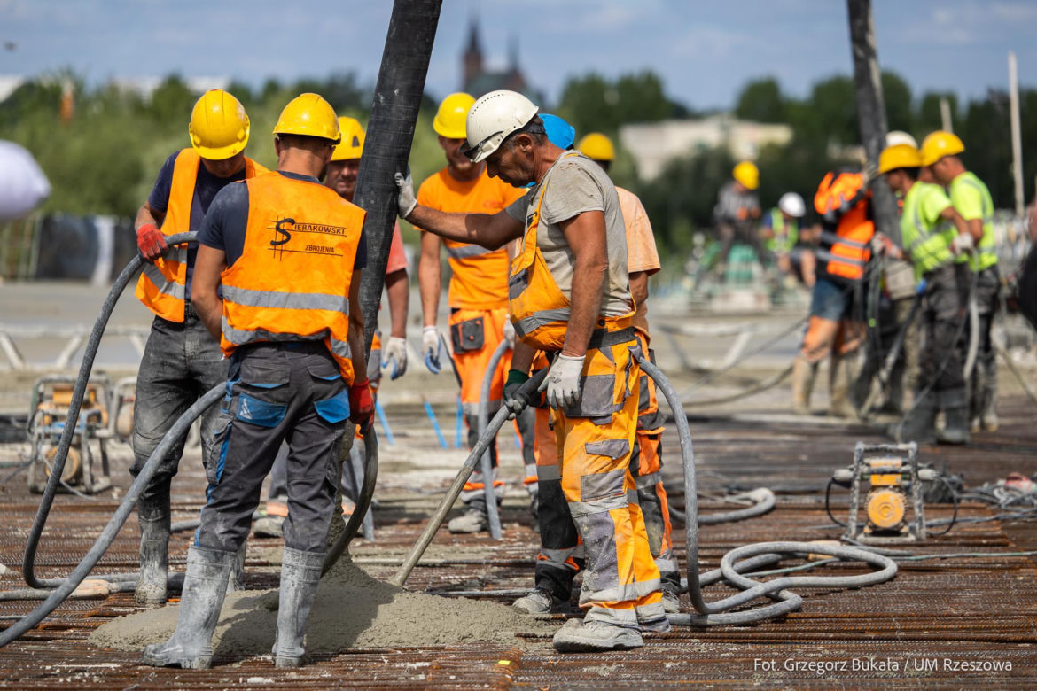 Potężna operacja na budowie Wisłokostrady w Rzeszowie 