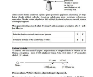 Egzamin gimnazjalny 2019 - część przyrodnicza