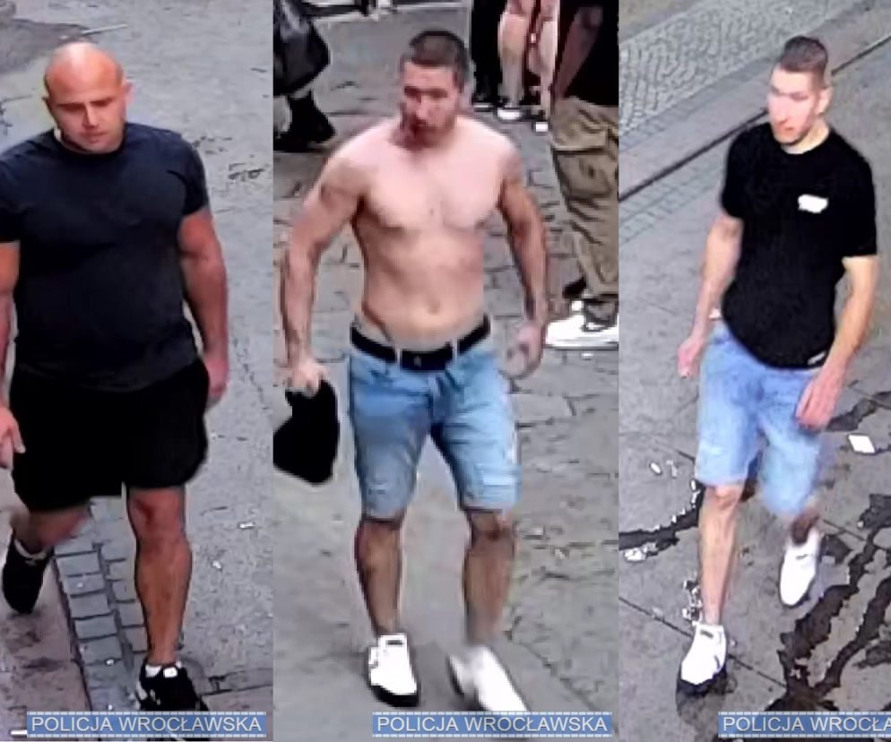 Ciężko pobity mężczyzna w centrum Wrocławia. Policja szuka sprawców