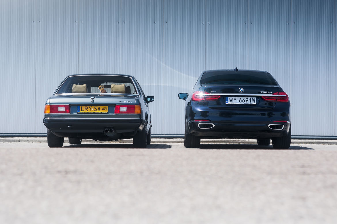 BMW 750Ld xDrive G12 & BMW 745i E23