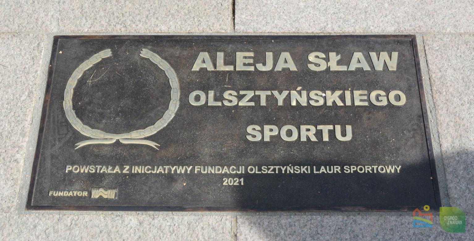 Aleja Sław Olsztyńskiego Sportu w CRS Ukiel 