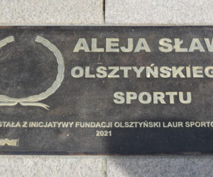 Aleja Sław Olsztyńskiego Sportu w CRS Ukiel 
