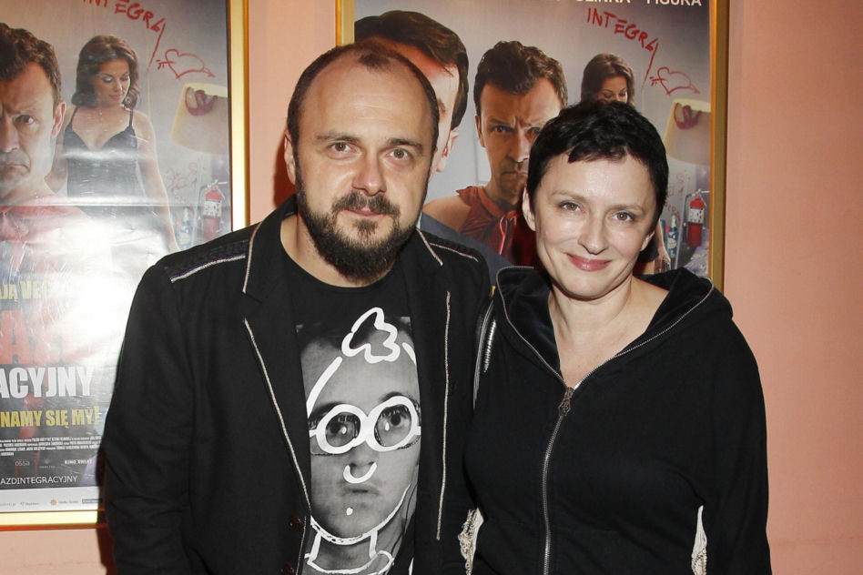 Arkadiusz Jakubik pozuje wraz z żoną! Bardzo rzadko to robi