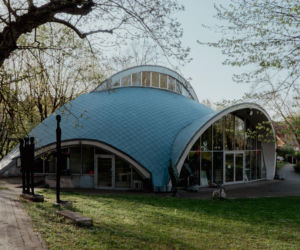 Pracownia Bronisława Chromego w Krakowie. Dawna muszla koncertowa