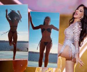 Justyna Steczkowska szaleje w kusym bikini! Cieniutkie sznureczki cudem utrzymały wszystko w miejscu