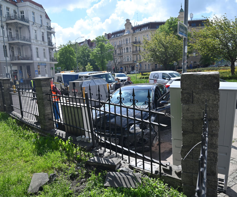 Szczecin: Wypadek na ulicy Odrodzenia