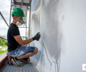 Bełchatów: Drugi mural prawie gotowy! Kto jest jego bohaterem? 