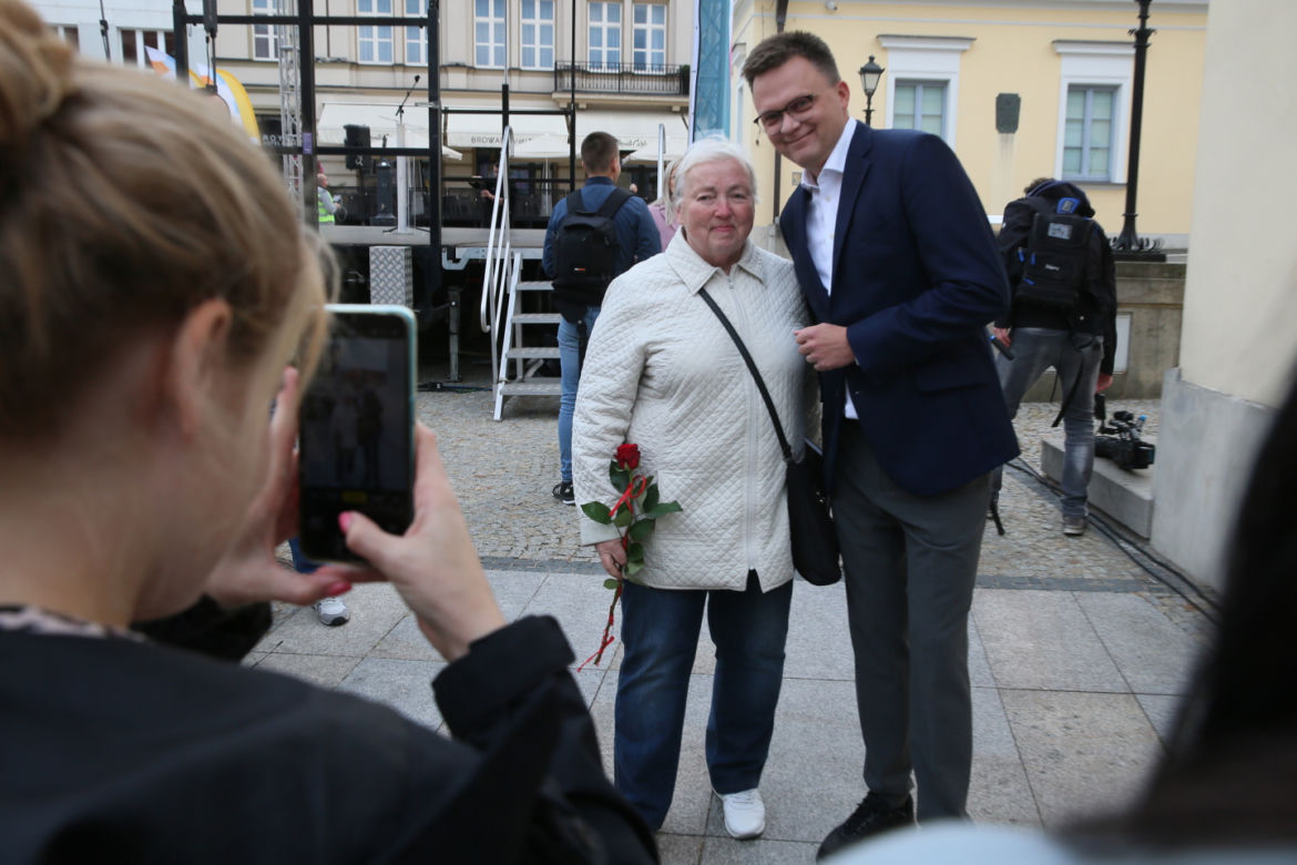 Szymon Hołownia. Mobilna konwencja polityczna, Polska 2050