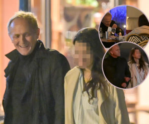 Andrzej Chyra na nocnej randce! Piękna szatynka trzymała go za dłoń. Odjechali jednym autem!