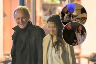 Andrzej Chyra na nocnej randce! Piękna szatynka trzymała go za dłoń. Odjechali jednym autem!