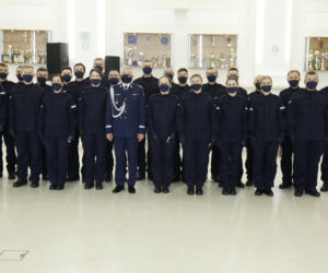 Lubelska policja ma nowych funkcjonariuszy. Ślubowanie w Lublinie