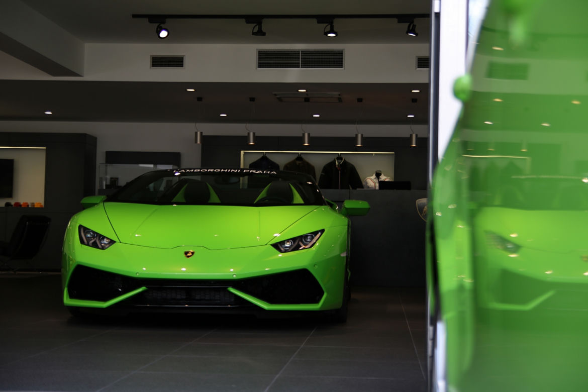 Skoda Citigo jak Lamborghini Huracan