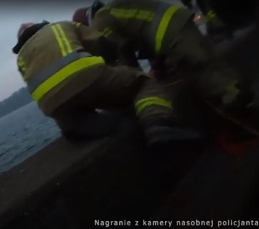 Heroiczna akcja ratunkowa w Gdyni. 34-latek uratowany