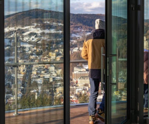 Wieża widokowa na Górze Parkowej w Krynicy-Zdroju