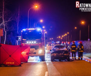 Ełk: Śmiertelny wypadek na ulicy Grajewskiej. Potrącony mężczyzna zginął na miejscu