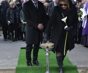 Pogrzeb Pawła Królikowskiego Powązki Wojskowe 
