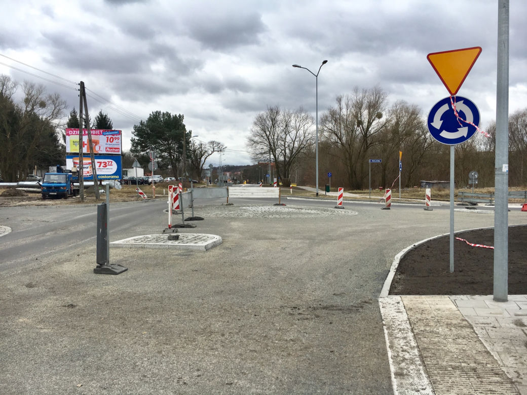 Nowe rondo na Prawobrzeżu