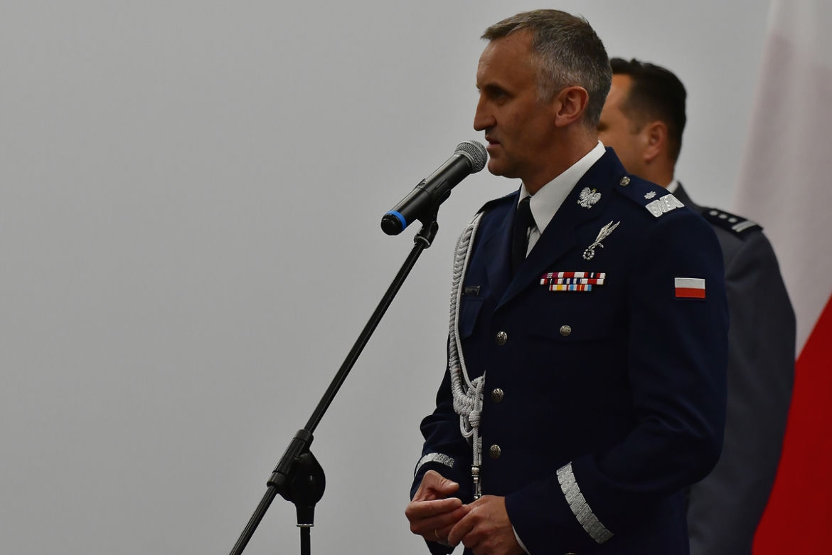 Ślubowanie nowo przyjętych funkcjonariuszy KWP Białystok