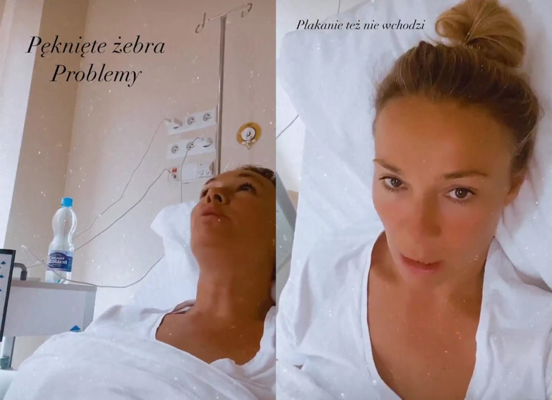 Sonia Bohosiewicz: Spadła ze schodów