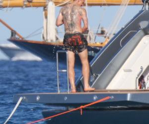 Zlatan Ibrahimović z rodziną na jachcie