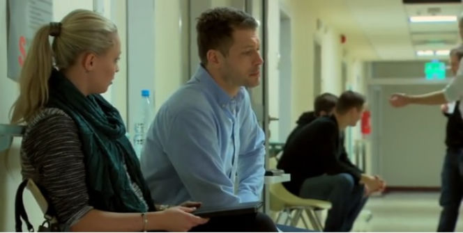M jak miłość odc. 1142. Tomek (Andrzej Młynarczyk), Maryla (Izabela Kapiasova)