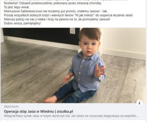 Ilona Łepkowska o zrzutce