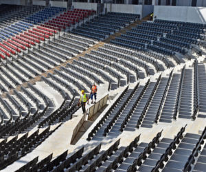 Budowa stadionu w Szczecinie - wrzesień 2021