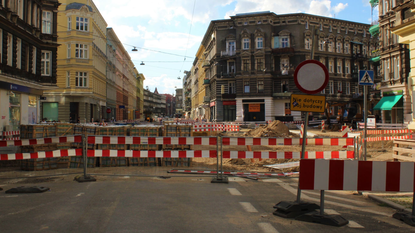 Remont ulicy Jagiellońskiej
