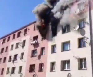 Pożar w Zawierciu. 11-letnia dziewczynka trafiła do szpitala w Katowicach
