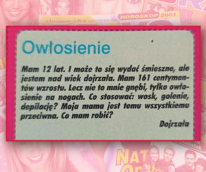 Problemy nastolatków sprzed ponad 25 lat