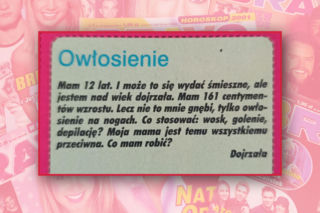 Problemy nastolatków sprzed ponad 25 lat