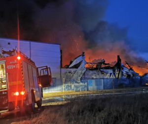 Pożar Cersanit 10.02.2022