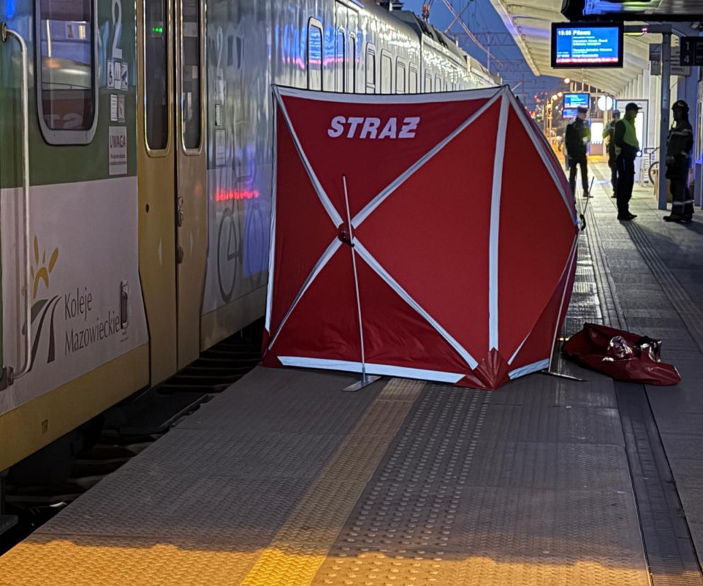 Młody mężczyzna wtargnął na tory, 21-latek nie żyje. Pociągi opóźnione nawet godzinę