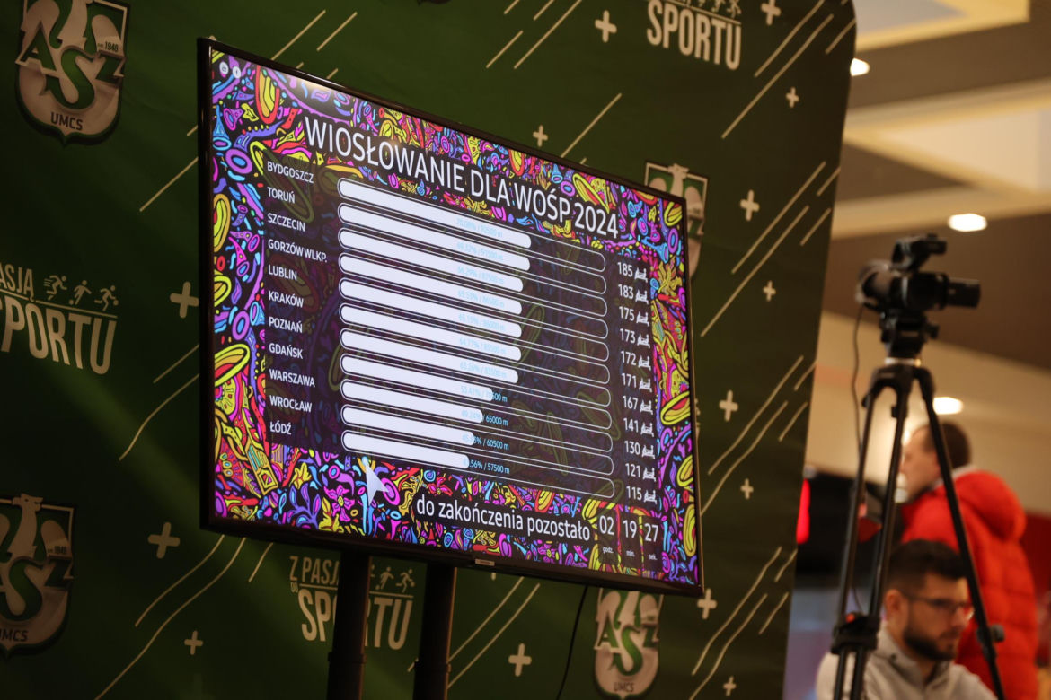 Wiosłowali dla WOŚP w Lublinie. Akcja przyciągnęła 250 śmiałków!