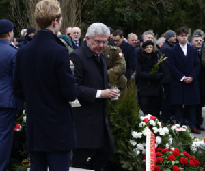 12. rocznica katastrofy smoleńskiej. Uroczystości na Powązkach Wojskowych