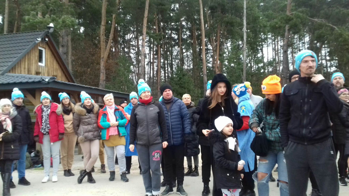 Wielkie liczenie morsów w Morawicy. Do wody weszło około stu osób! 