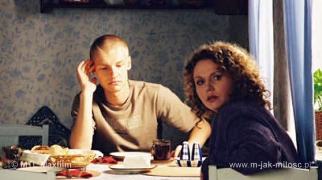 M jak miłość. Maria Zduńska (Małgorzata Pieńkowska), Paweł (Rafał Mroczek)