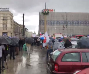 PROTEST ROLNIKÓW W WARSZAWIE