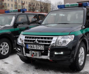 Mitsubishi Pajero Straży Granicznej
