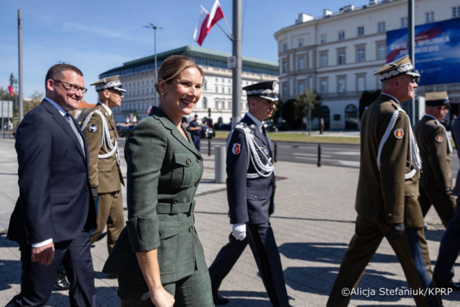 Święto Wojska Polskiego. Marta Nawrocka.