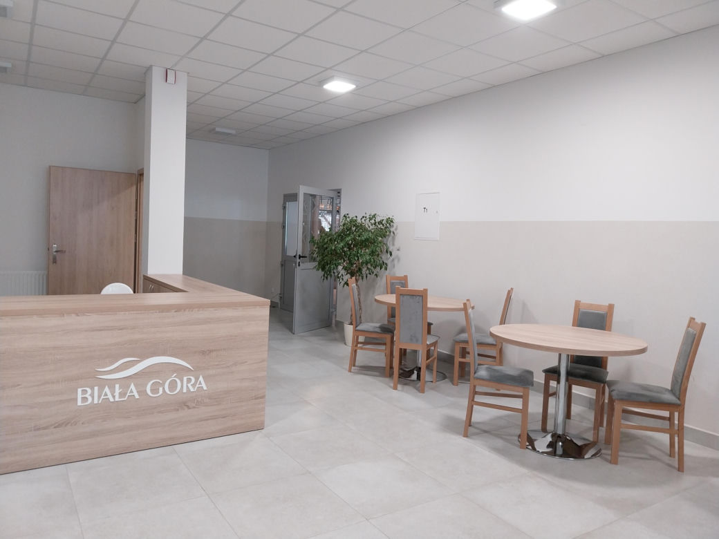 Stok narciarski Biała Góra w Justynówce
