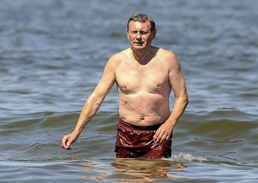 Leszek Balcerowicz z żoną Ewą, 2010r.