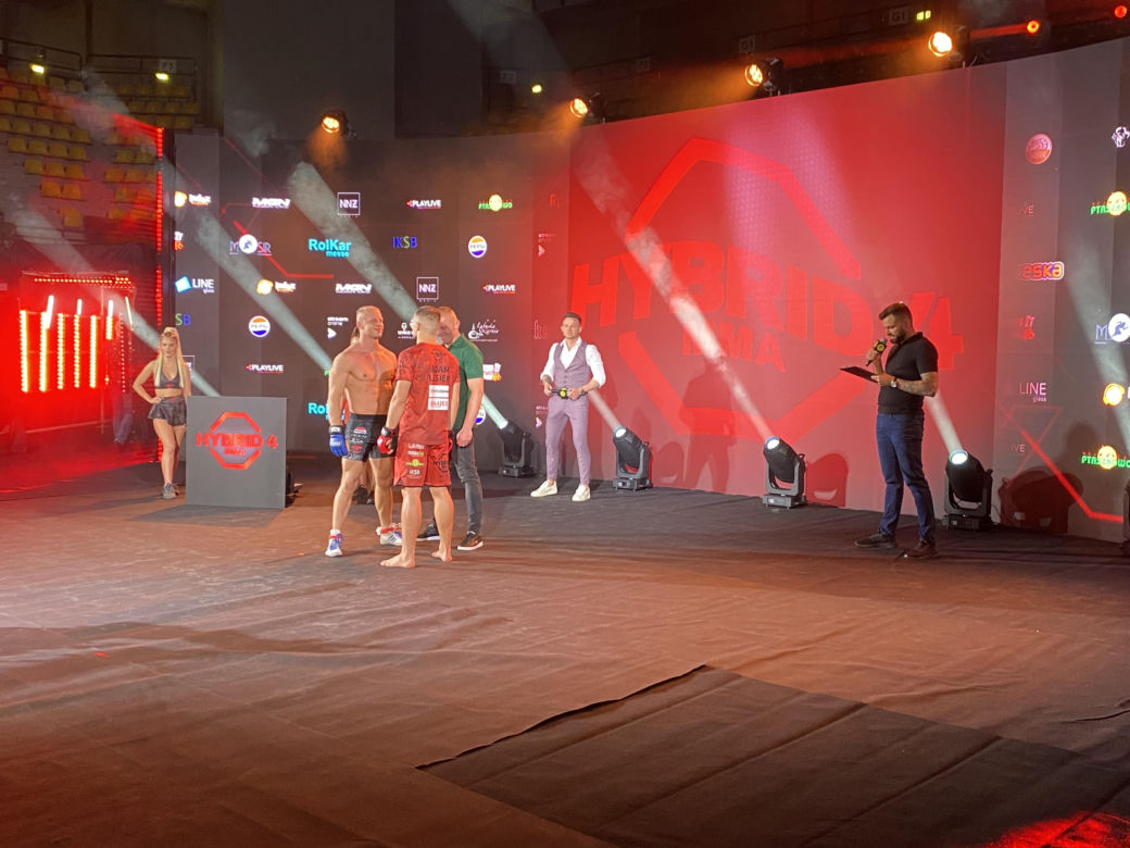 Media trening przed Hybrid MMA 4 w Zielonej Górze