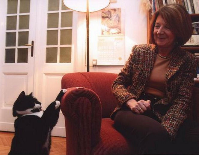 Pieski w Pałacu Prezydenckim