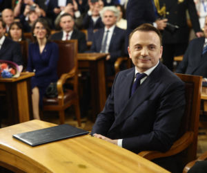 Zaprzysiężenie Gibały. Emocje sięgały zenitu