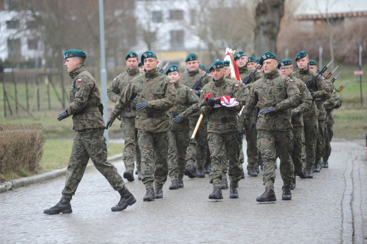 Ochotnicy złożyli przysięgę wojskową