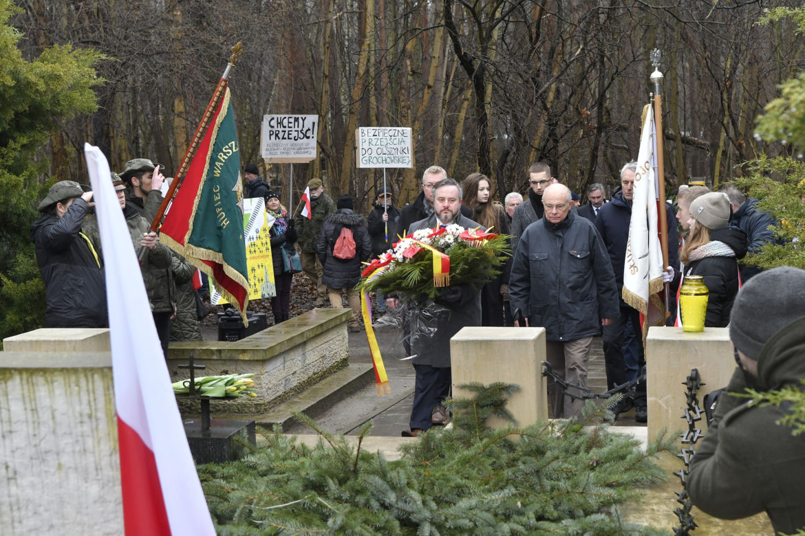Rocznica bitwy pod Olszynką Grochowską. Mieszkańcy zorganizowali protest. „Nie odcinajcie nas od rezerwatu”